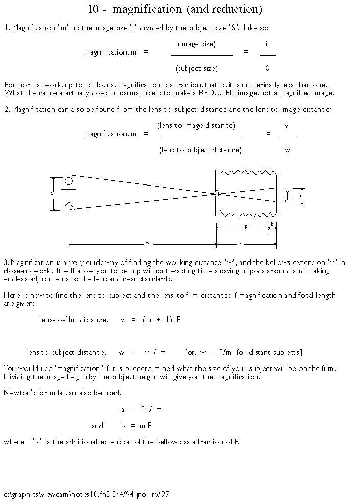 [10: magnification (and reduction)]